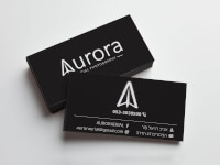 Aurora צילומי רחפן (כרטיס ביקור)